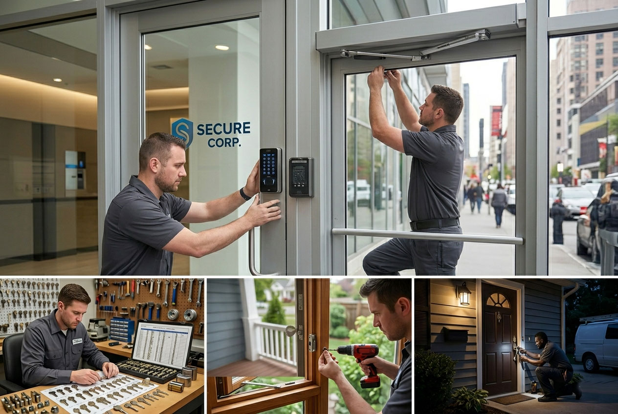 LockAround Locksmith mobile unit — commercial locksmiths