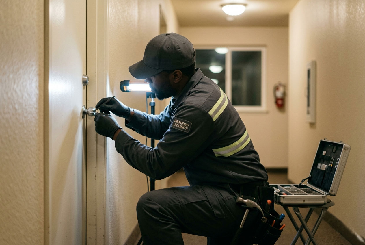 LockAround Locksmith mobile unit — emergency locksmiths
